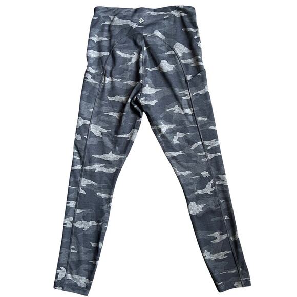 Athleta Ultimate Stash Pocket Camo 7/8 Tight size Small in Gray - Picture 4 of 12